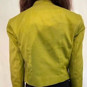 Bright Green Military Look Jacket